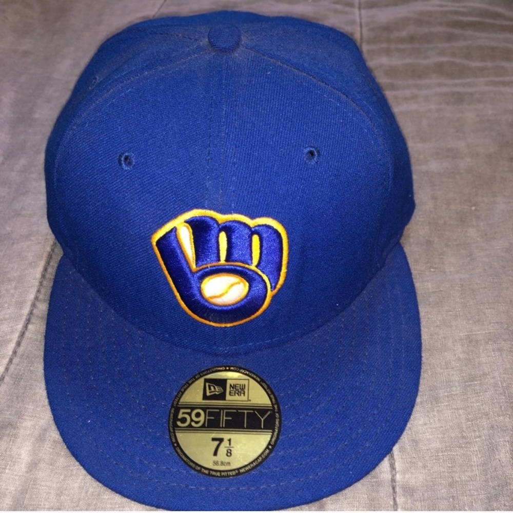 Brewers Baseball Fitted Hat